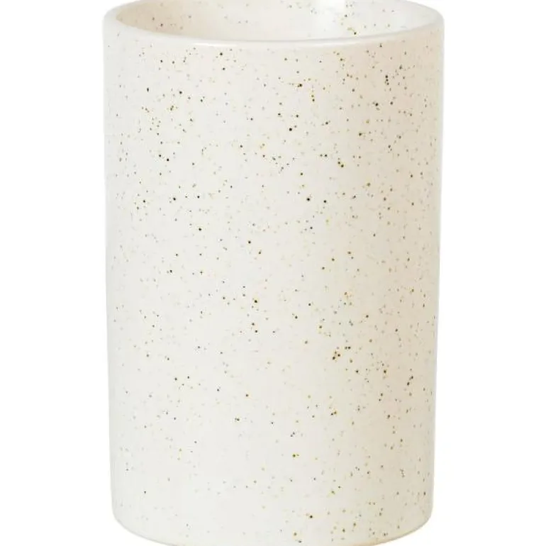 Nordic Vanilla krukke 9x14,5 cm kremhvit