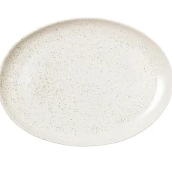 Nordic Vanilla ovalt fat 26,5x35,5 cm kremhvit
