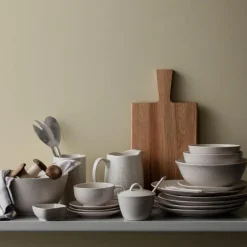 Nordic Vanilla salatskål 34 cm kremhvit