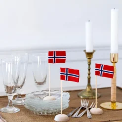 Nordic way bordflagg mini 15 cm 3 stk