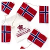Nordic way flaggrekke store flagg 3 m