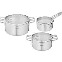 Nordica grytesett 6 deler rustfritt stål