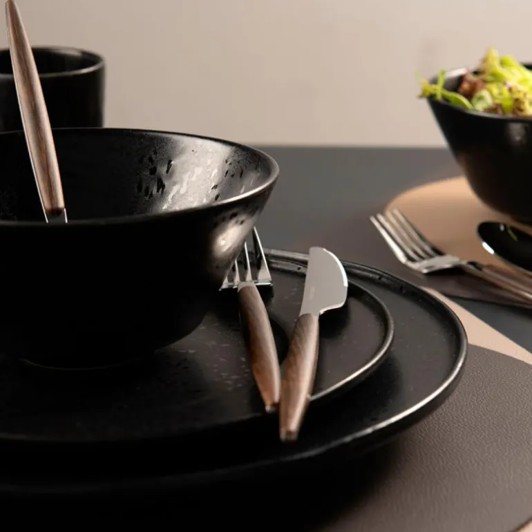 North gaffel 21 cm brun/blank