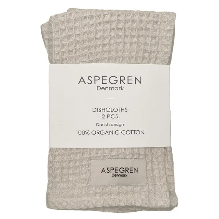 North kjøkkenklut 30x35 cm 2 stk light beige