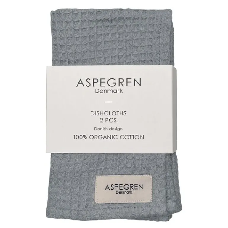 North kjøkkenklut 30x35 cm 2 stk quiet blue