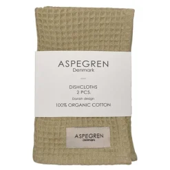 North kjøkkenklut 30x35 cm 2 stk khaki