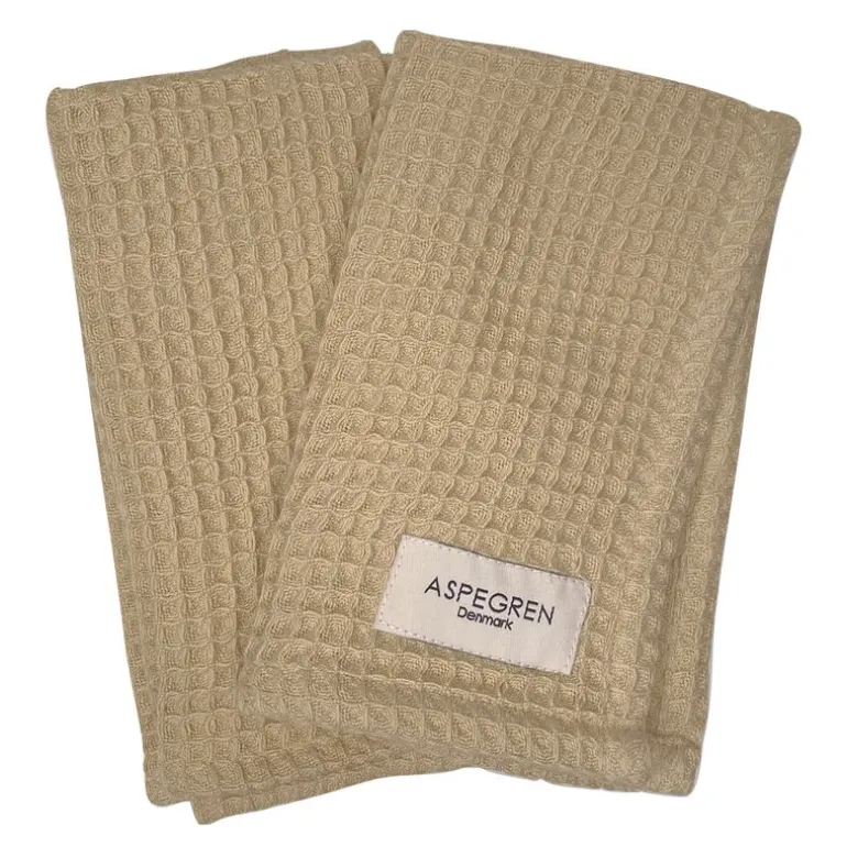 North kjøkkenklut 30x35 cm 2 stk khaki