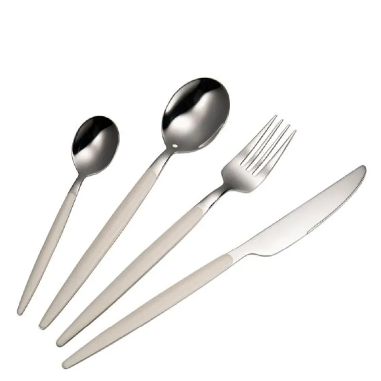 North light bestikksett 16 deler blank/hvit