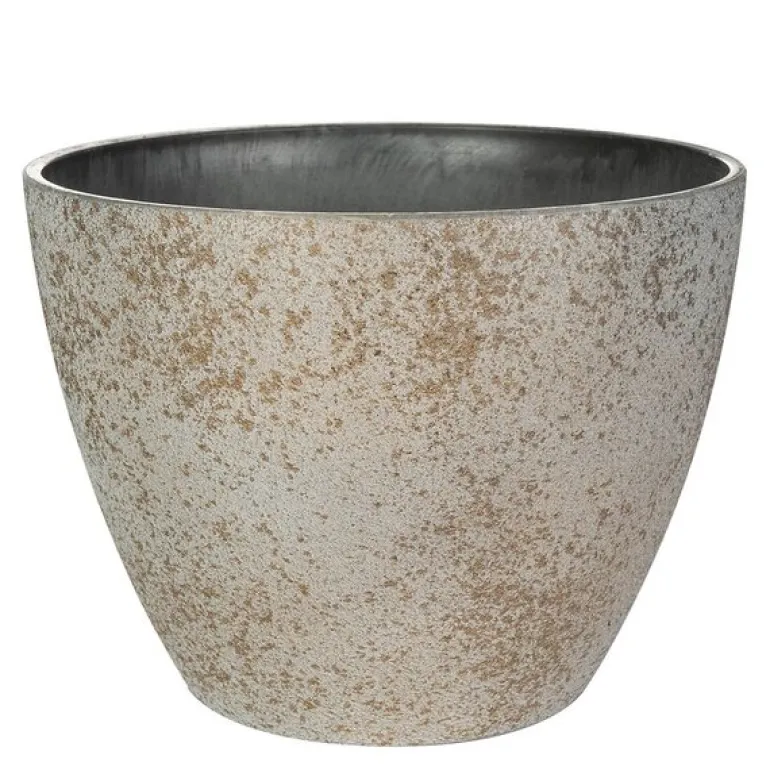 Nova blomsterpotte 43x33 cm concrete gold