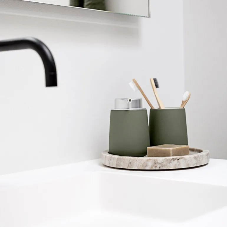 Nova såpedispenser olivengrønn