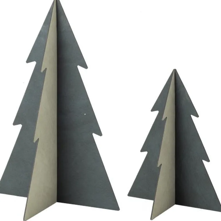 Nupo juletre 2 stk mørk grønn/olivengrønn