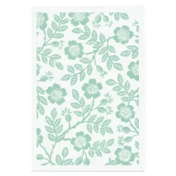 Nyponros kjøkkenhåndkle 35x50 cm grønn