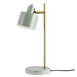 Ocean bordlampe 43 cm beige/messing