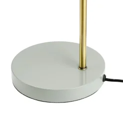 Ocean bordlampe 43 cm olive/messing