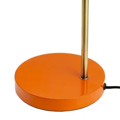 Ocean bordlampe 43 cm orange/messing