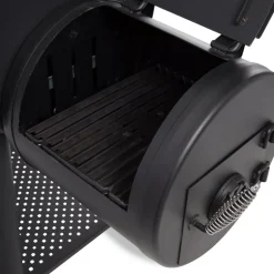 Offset Smoker 400 kullgrill svart