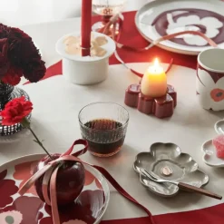 Oiva Kuusikossa krus 25 cl hvit/mørk kirsebær/grå