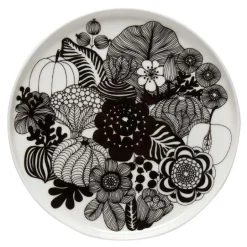 Oiva Siirtolapuutarha tallerken 20 cm blomster