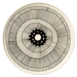 Oiva Siirtolapuutarha tallerken 25 cm mønstret