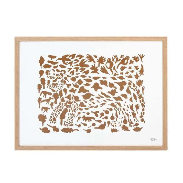 Oiva Toikka Collection kunstplakat cheetah br