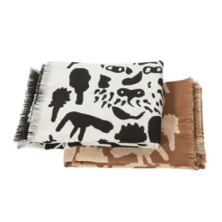 Oiva Toikka Collection pledd cheetah brun
