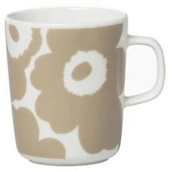 Oiva Unikko krus 25 cl beige/hvit