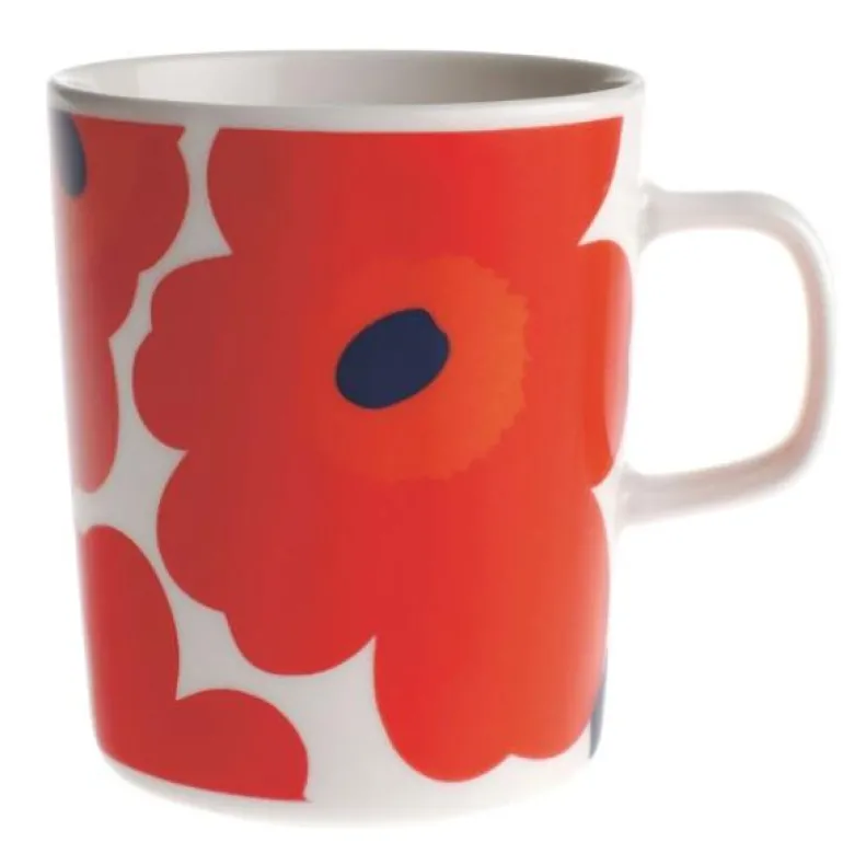 Oiva Unikko krus 25 cl rød/hvit/blå