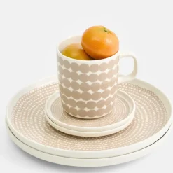 Oiva/Rasymatto krus 40 cl hvit/beige