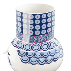 Olga vase 20 cm blå