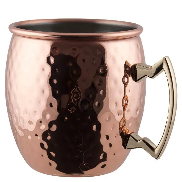 Oliver mulekopp 45 cl hamret kobber