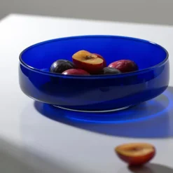 Olivia fat 26 cm blå