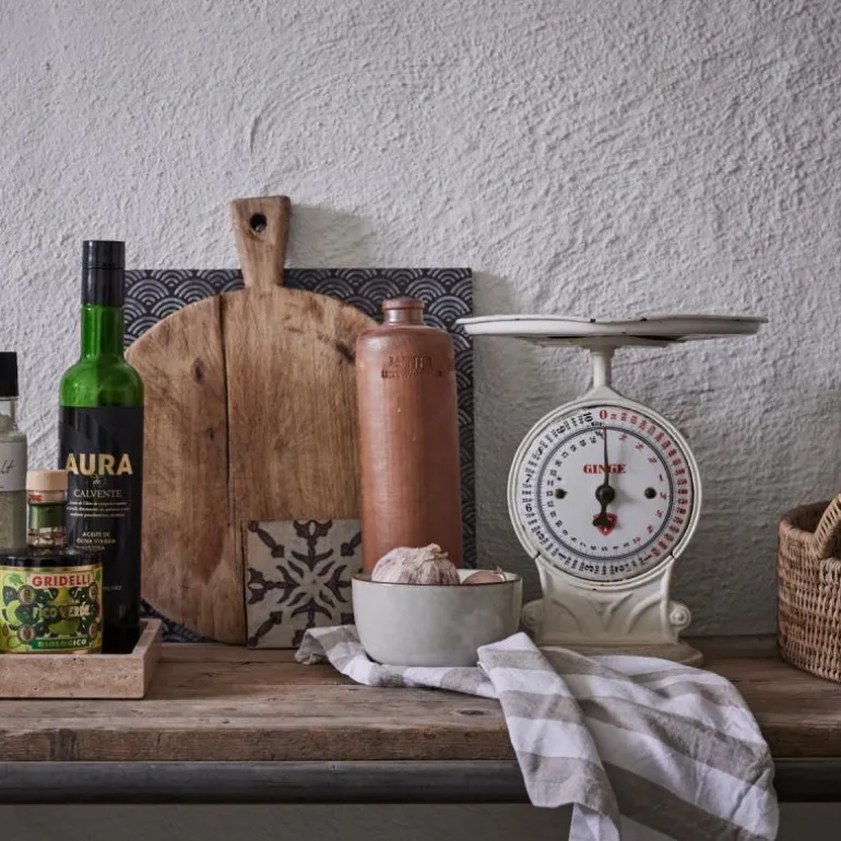 Olivia tøyserviett 40x40 cm hvit/beige