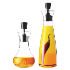 Oljeflaske + dressingshaker