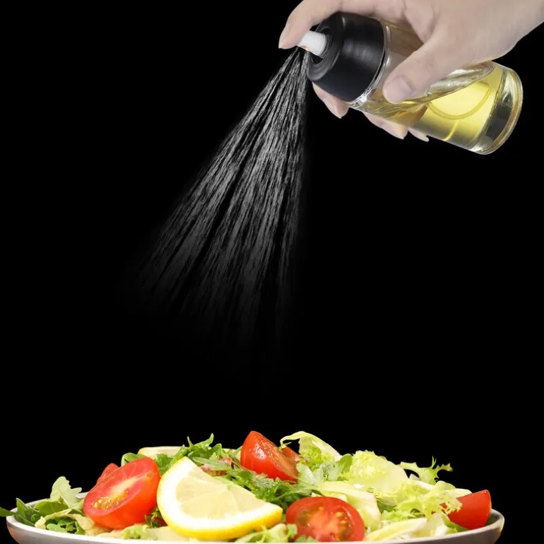 Oljesprayflaske 60 ml børstet/klar