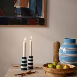 Omaggio Nuovo vase h30 cm blå