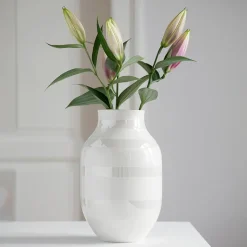 Omaggio vase 12,5 cm perlemor