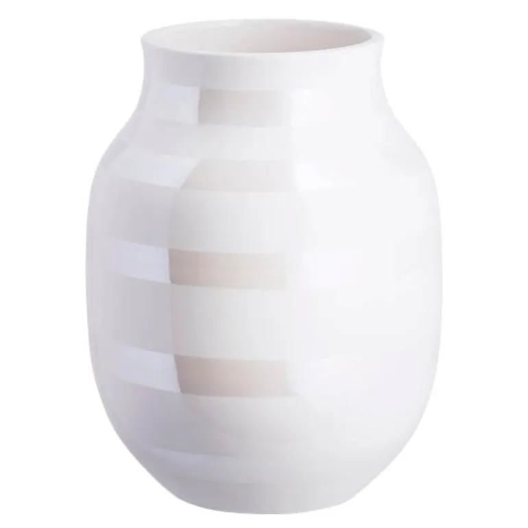 Omaggio vase 20 cm perlemor