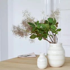 Omaggio vase 20 cm perlemor