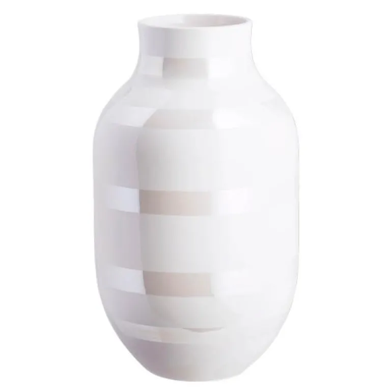 Omaggio vase 30,5 cm perlemor
