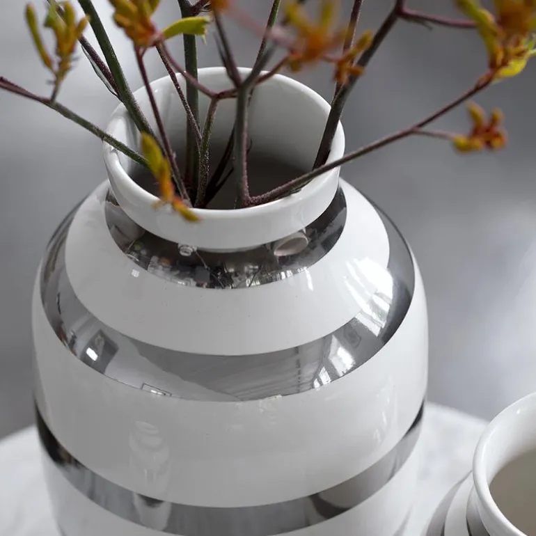 Omaggio vase 12,5 cm sølv