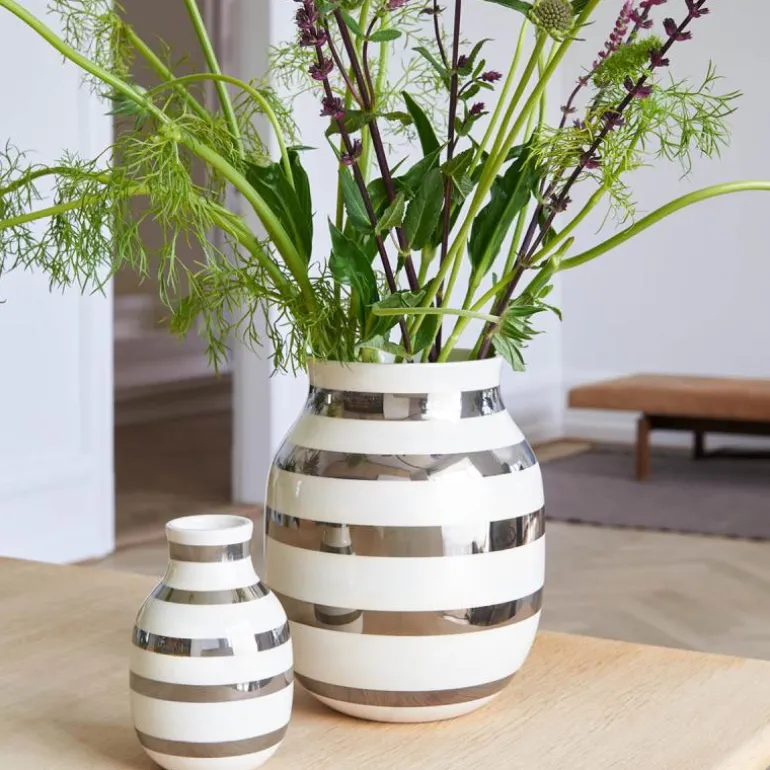 Omaggio vase 12,5 cm sølv