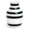Omaggio vase 12,5 cm svart