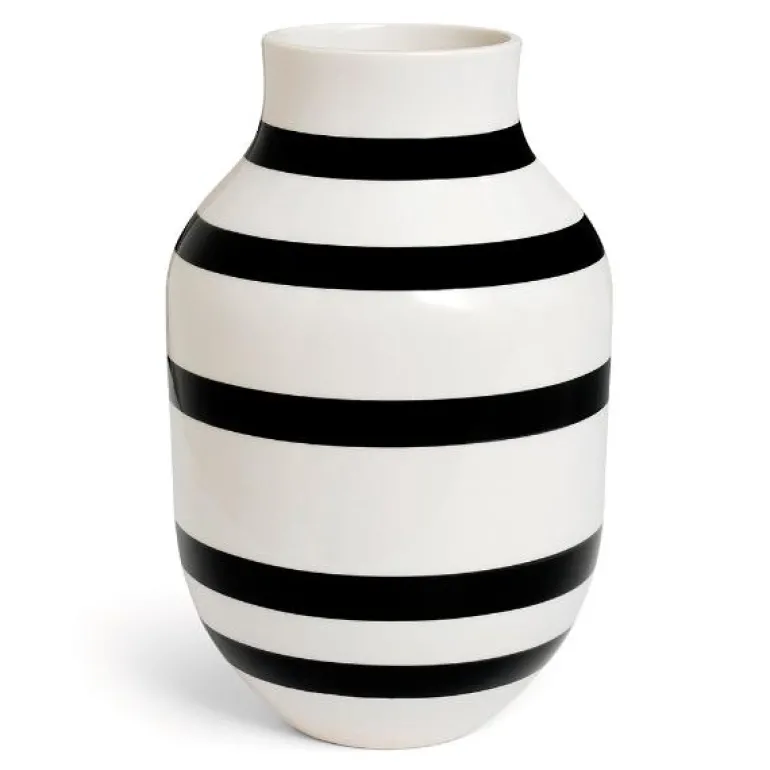 Omaggio vase 31 cm svart