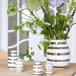 Omaggio vase miniatyr sølv 3 stk