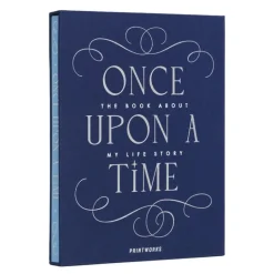 Once Upon a Time livshistoriebok blå