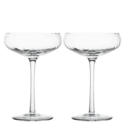 Opacity champagneglass 30 cl 2 stk klar