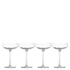 Opacity champagneglass 30 cl 4 stk klar