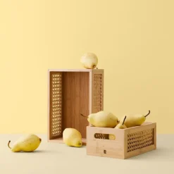 Oppbevaringsboks 20 cm bambus