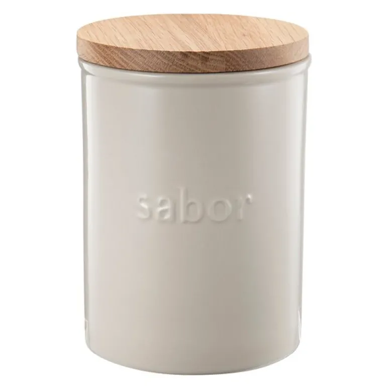 Oppbevaringskrukke 1,3L krem