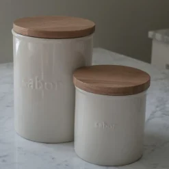 Oppbevaringskrukke 1,3L krem